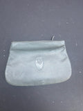 Dior NWT Vintage Gray Leather wallet coin purse