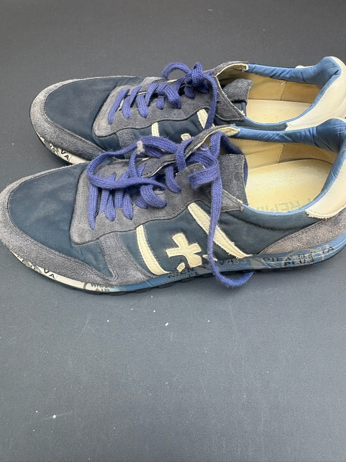 Premiata	VAR.3289 NAVY BLUE SNEAKERS