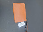 Kate Spade	NWT warm ginger pebble leather wristlet KB684