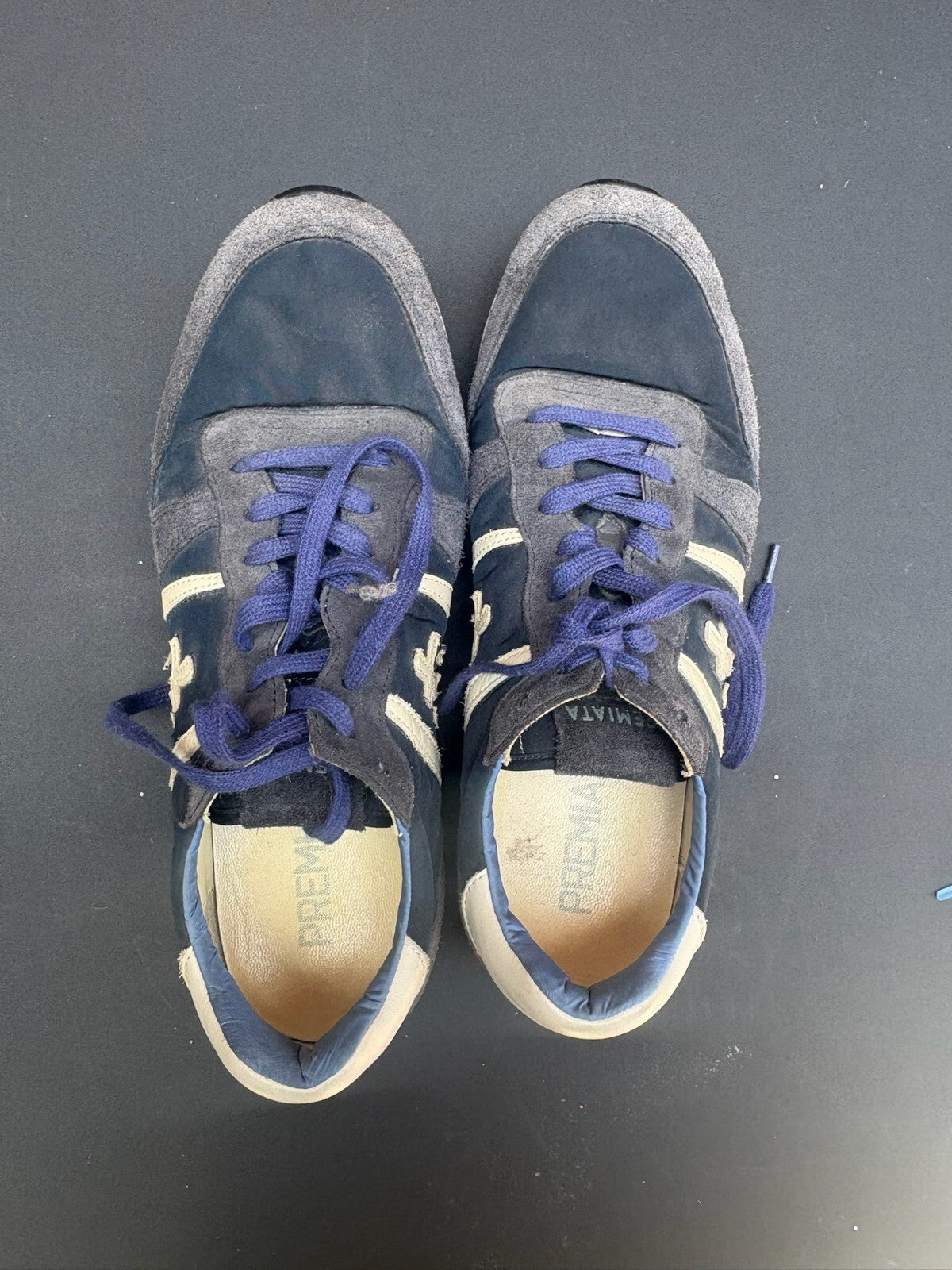 Premiata	VAR.3289 NAVY BLUE SNEAKERS
