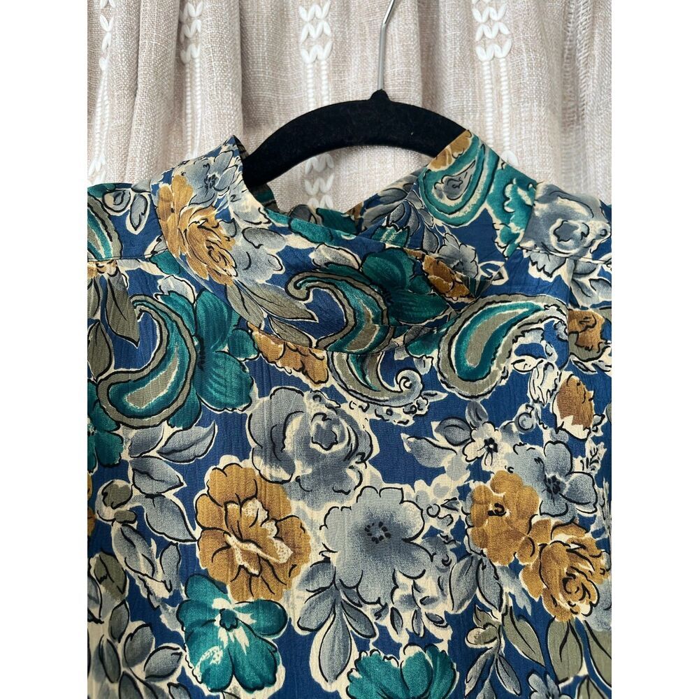 Eva Laurel Vintage Floral Blouse