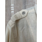 Bill Blass Linen Safari Jacket