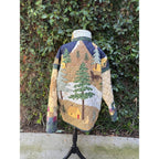 Upcycled Chore Coat - Critter Core Quilt