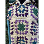 Upcycled Granny Square Hoodie
