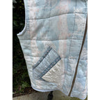 Upcycled Quilt Full Zip Vest - Cats & Star