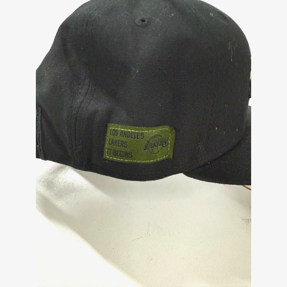 Los Angeles Lakers New Era 9FIFTY Black & Camo Armed Forces embroidered logo cap