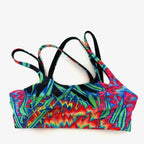 Mara Hoffman	tropical sports bra & legging set