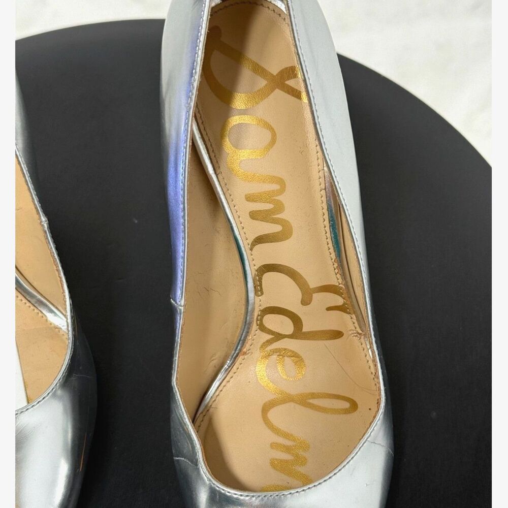 Sam Edelman Silver Hazel Women's Pump Size US 6.5