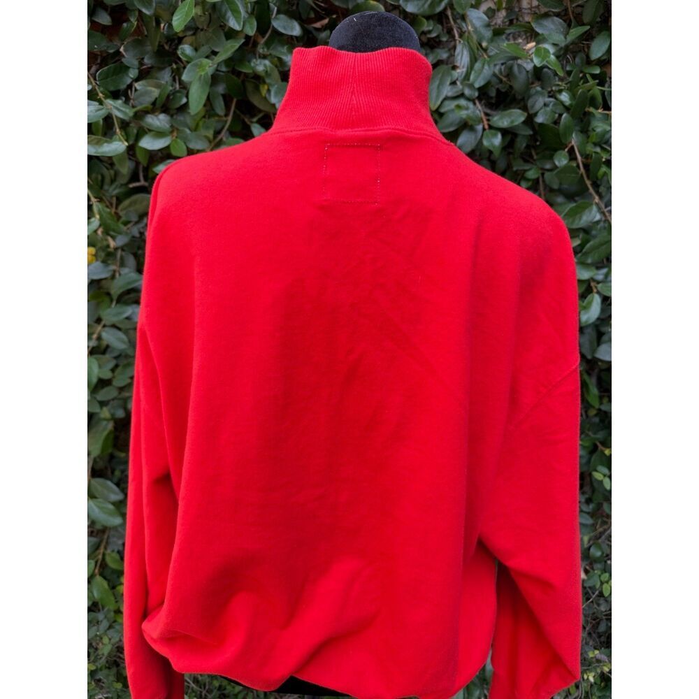 Upcycled Shirt - Pasta Feast appliqué
