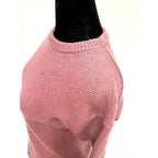 The North Face pink wool blend crew neck sweater