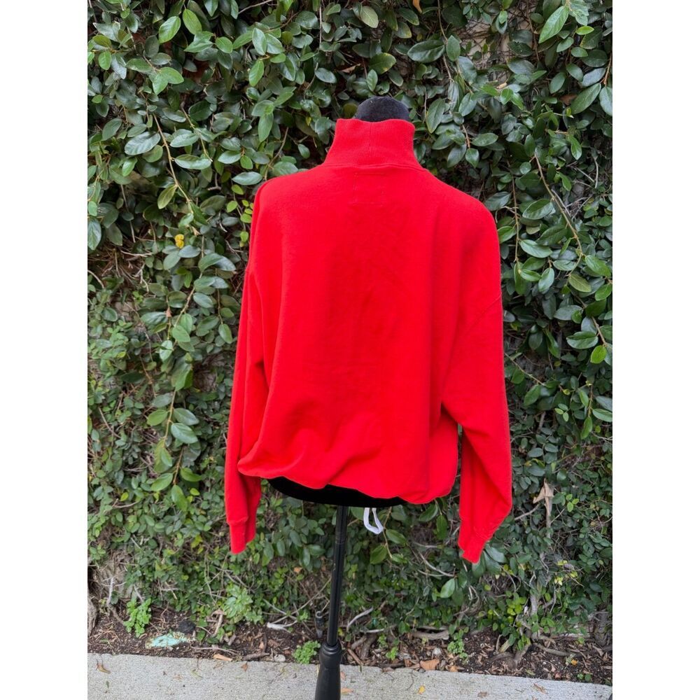 Upcycled Shirt - Pasta Feast appliqué