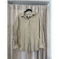 Anna and Frank Vintage 100% Silk Button Down Blouse