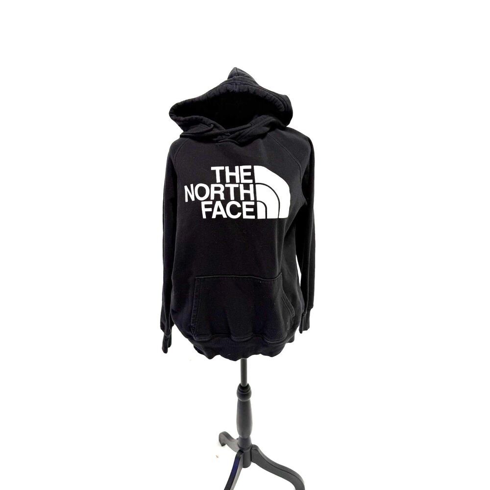 The North Face women's black logo hoodie