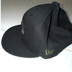 Los Angeles Lakers New Era 9FIFTY Black & Camo Armed Forces embroidered logo cap