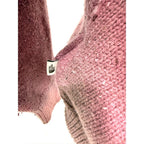 The North Face pink wool blend crew neck sweater