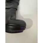 BCBG Mandy boot - Leather knee-high Moto Boots With Rubber Heel Cap